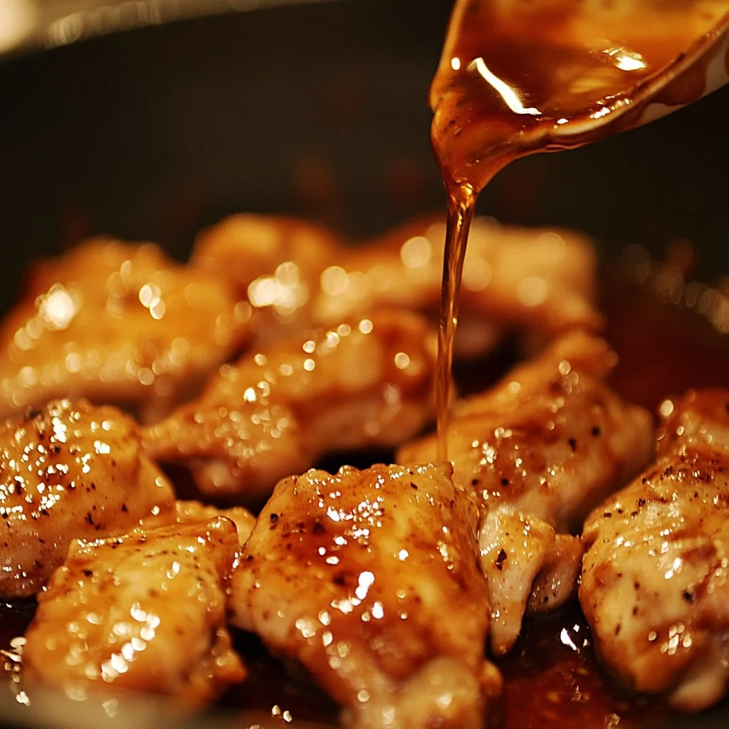 Delicious fall off the bone smothered chicken served with gravy