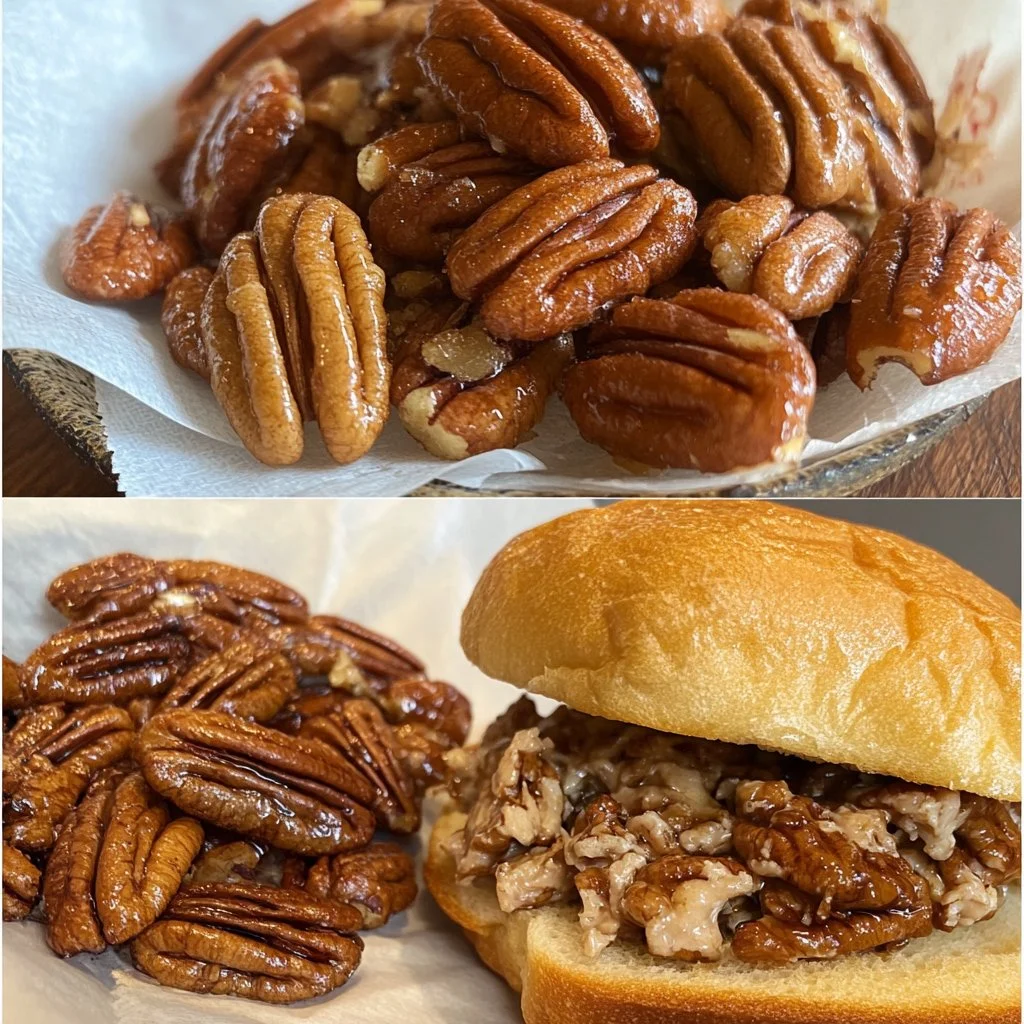Delicious Honey Pecan Chicken Salad by Joy with fresh ingredients