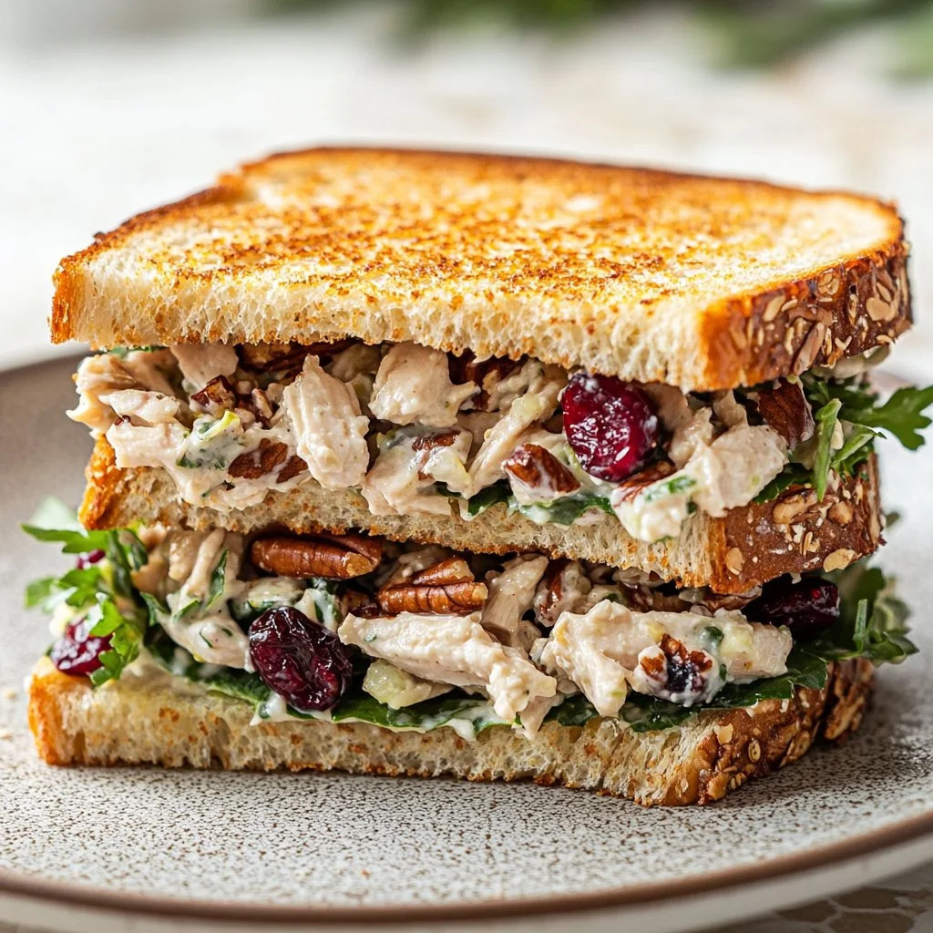 Joy's delicious Honey Pecan Chicken Salad served in a bowl
