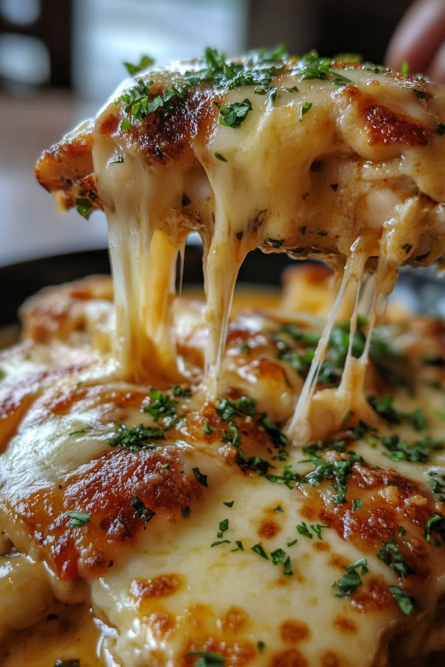 Texas Roadhouse Smothered Chicken with Jack Cheese