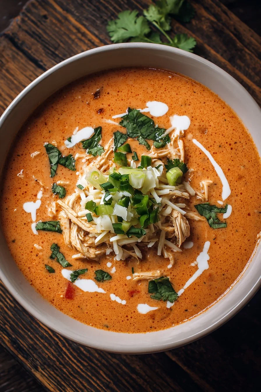 Creamy Chicken Enchilada Soup