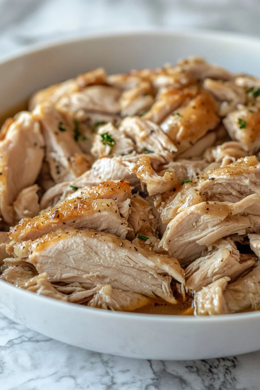 Shredded Chicken and Gravy Dinner