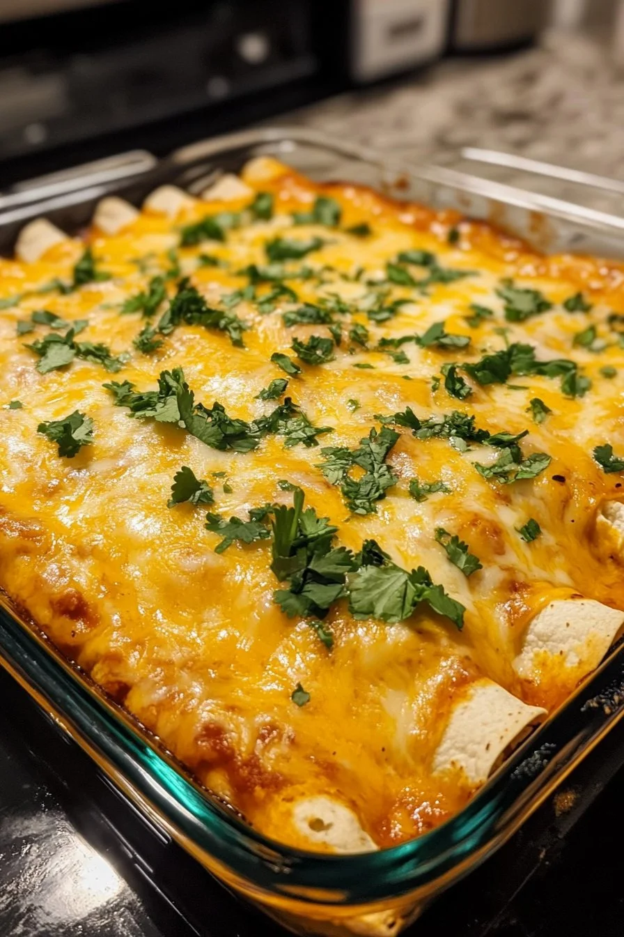 Cheese Chicken Enchiladas