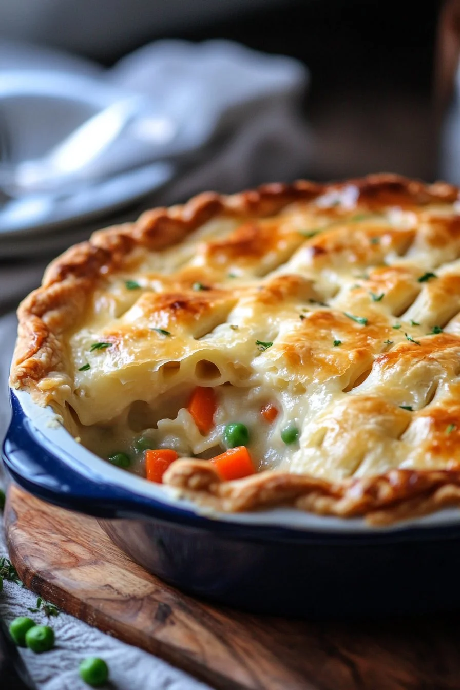 Chicken Pot Pie Pasta