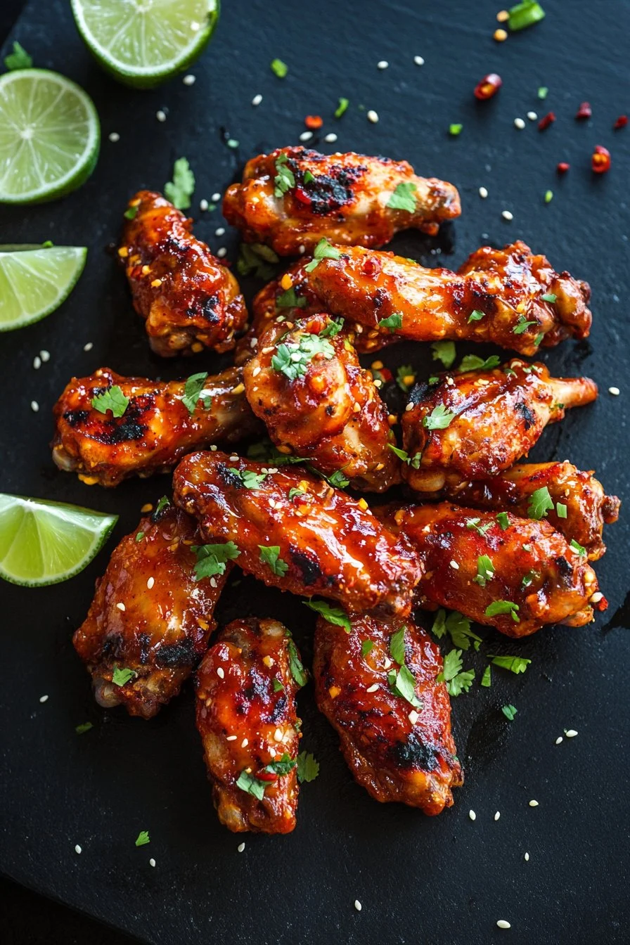 Sweet Chili Lime Chicken Wings