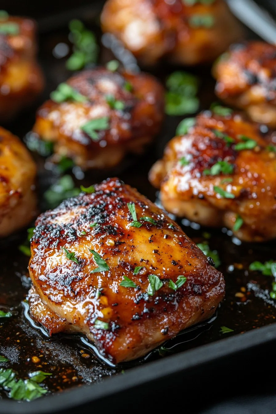 Honey Mustard Chicken Thighs