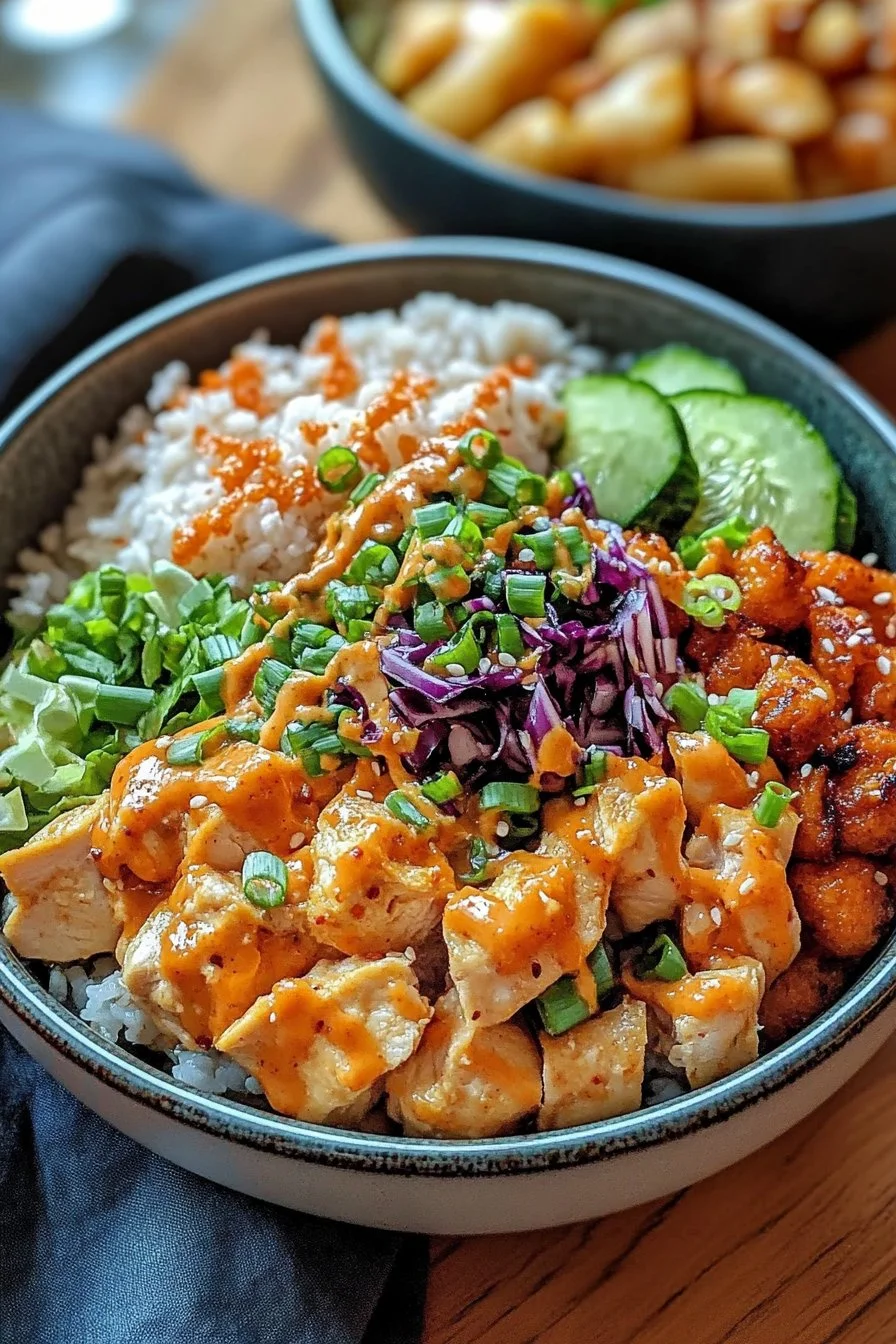Bang Bang Chicken Bowl: A Flavor Explosion for Beginner Cooks