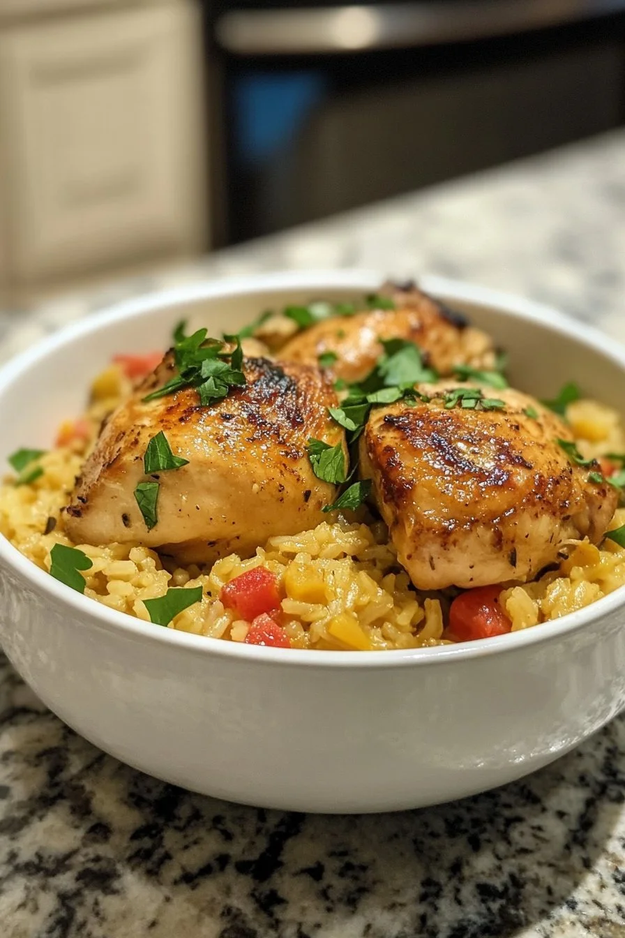 One-Pot Chicken & Rice (Gluten-Free) Recipe