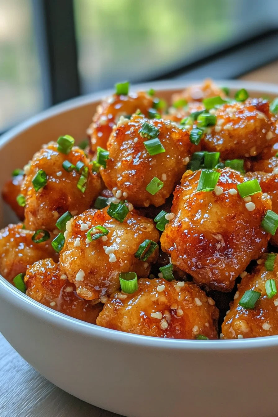 Crispy Hot Honey Feta Chicken