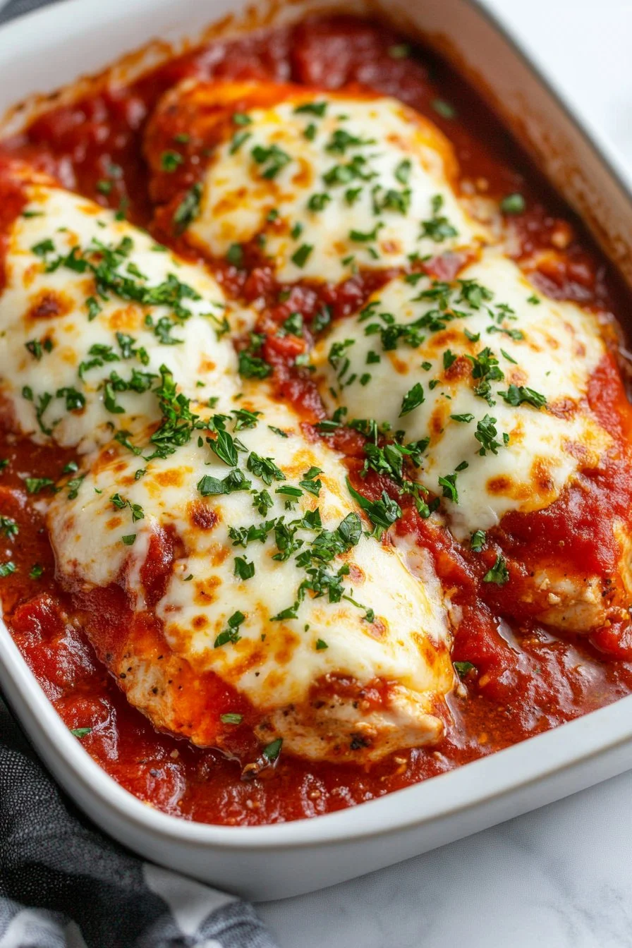 Ground Chicken Parmesan Recipe