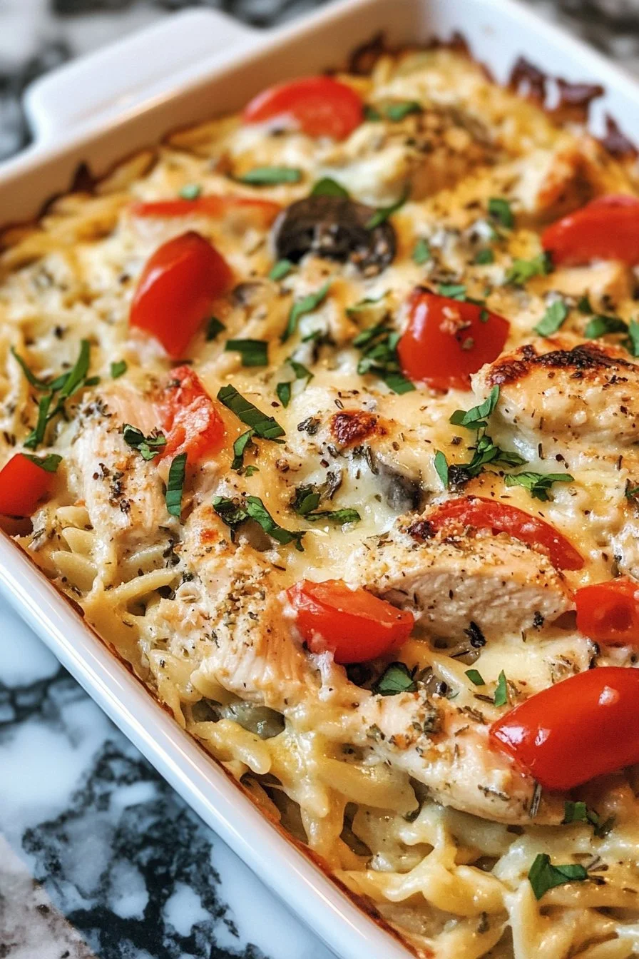 Boursin Orzo Bake with Chicken and Veggies – 3 Easy Steps to a Bold, Creamy Dinner