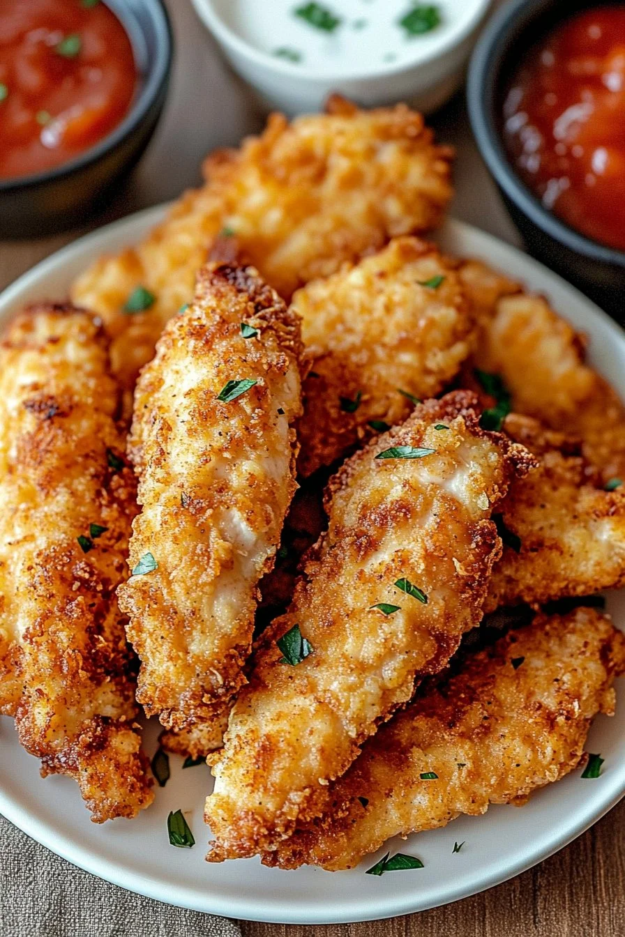 Homemade Baked Chicken Tenders