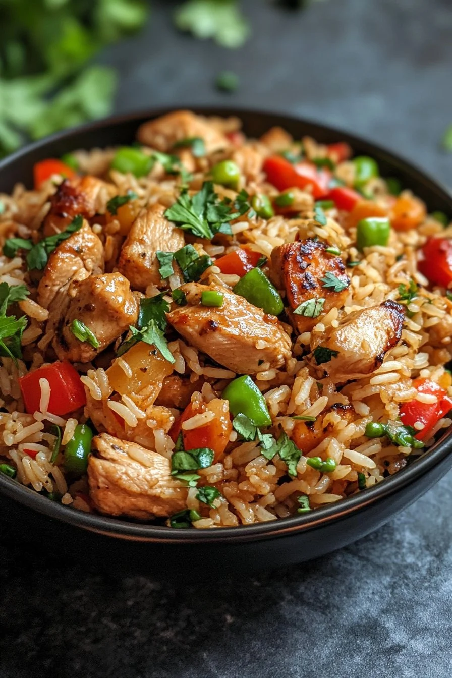 Caribbean Chicken and Rice