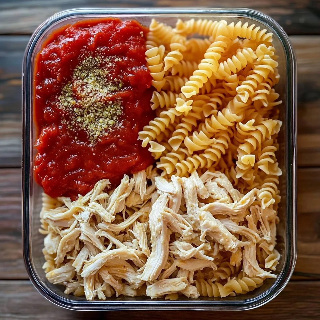 Delicious Italian Chicken casserole with herbs and cheese