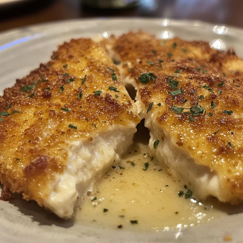 Delicious Longhorn Steakhouse Parmesan Chicken served with sides