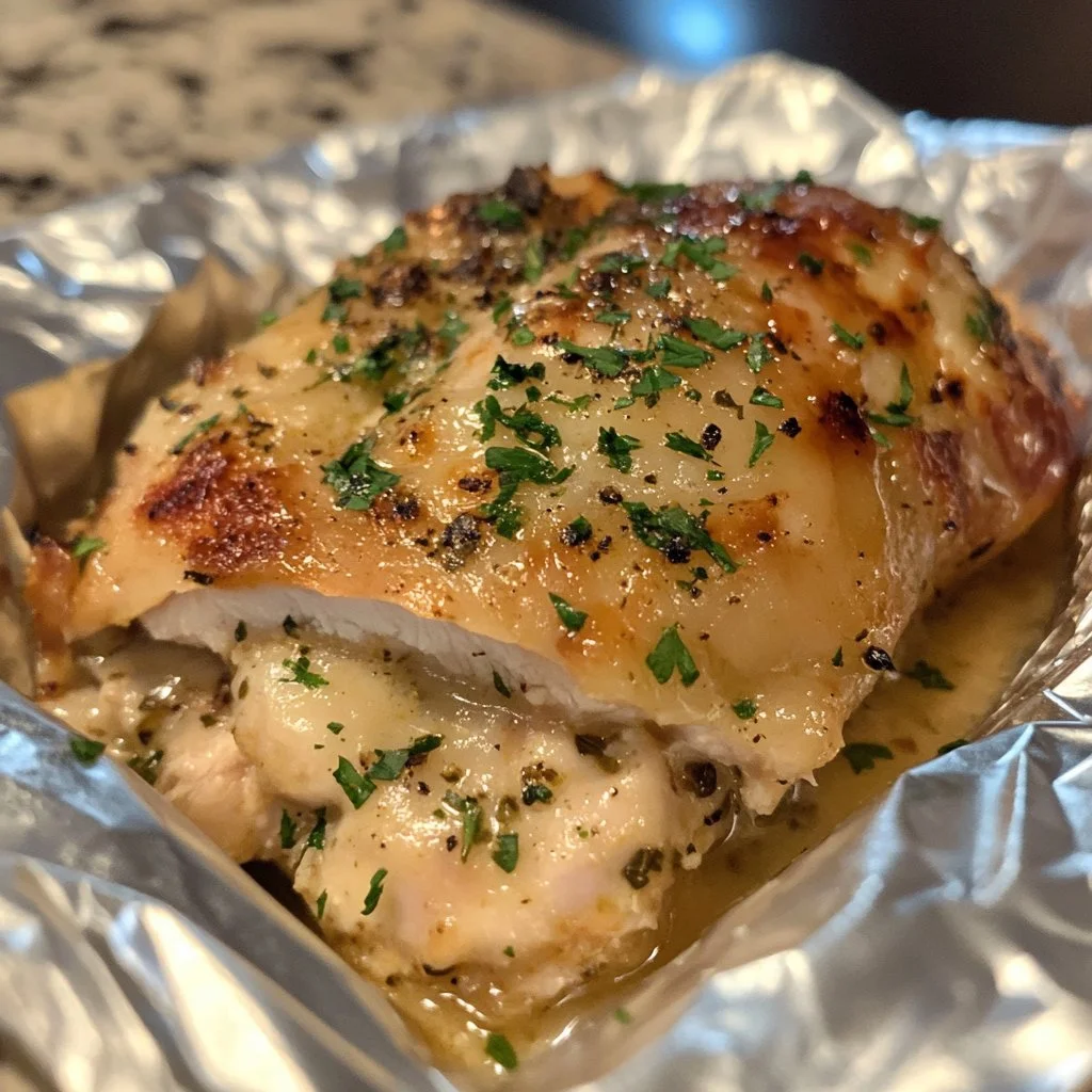 Tender and juicy Melt In Your Mouth Chicken Breast cooked to perfection