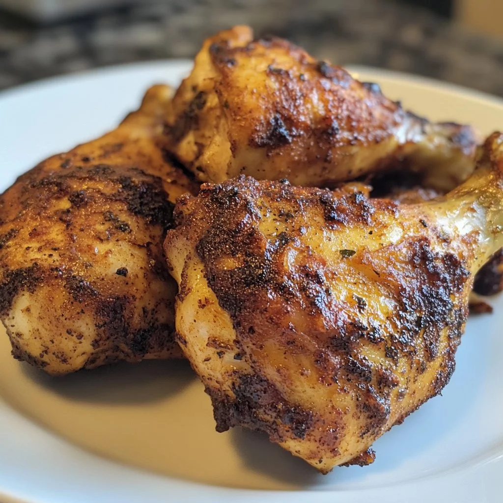 Plate of delicious Mississippi Chicken served with sides