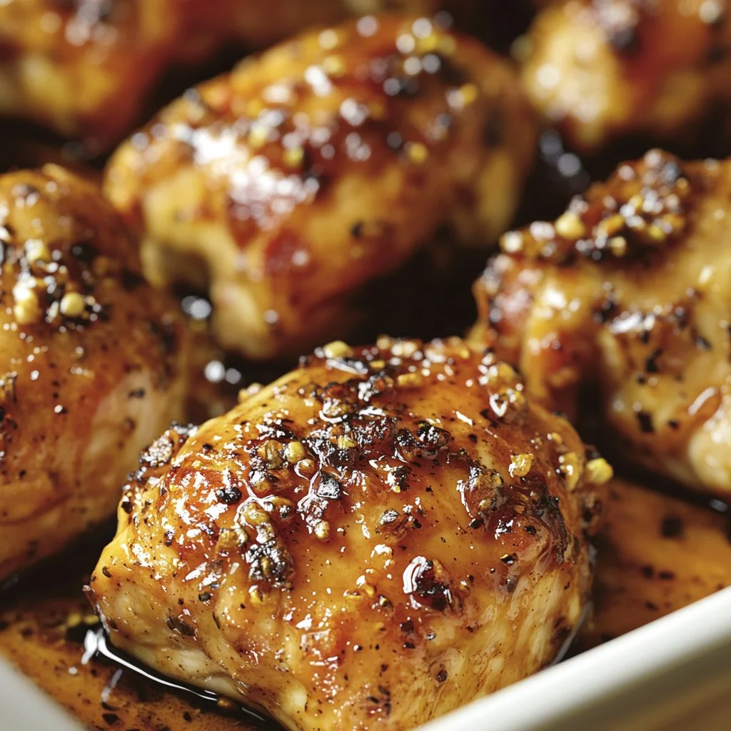 Juicy oven baked chicken breast served with herbs and spices