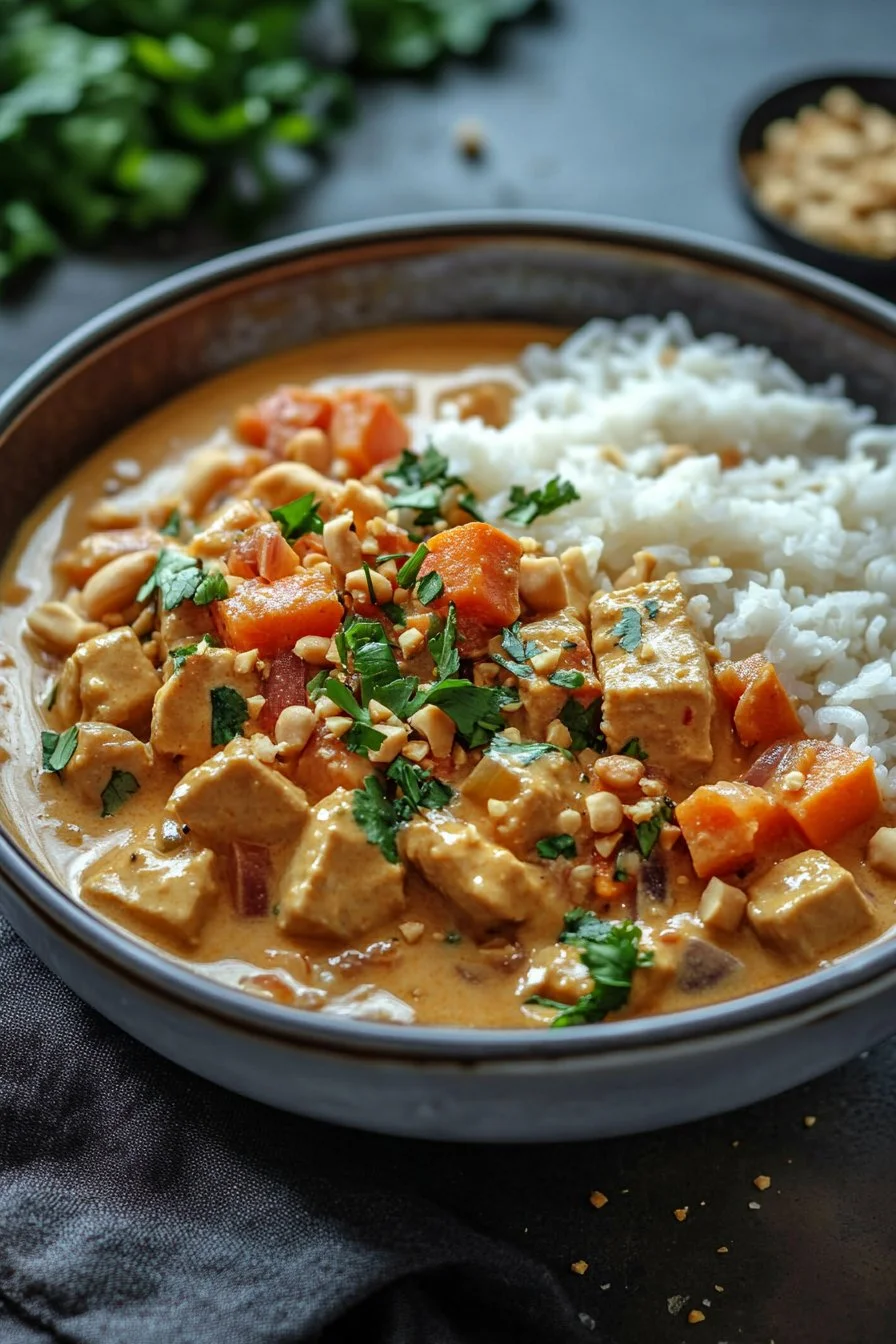 Thai Peanut Curry Recipe
