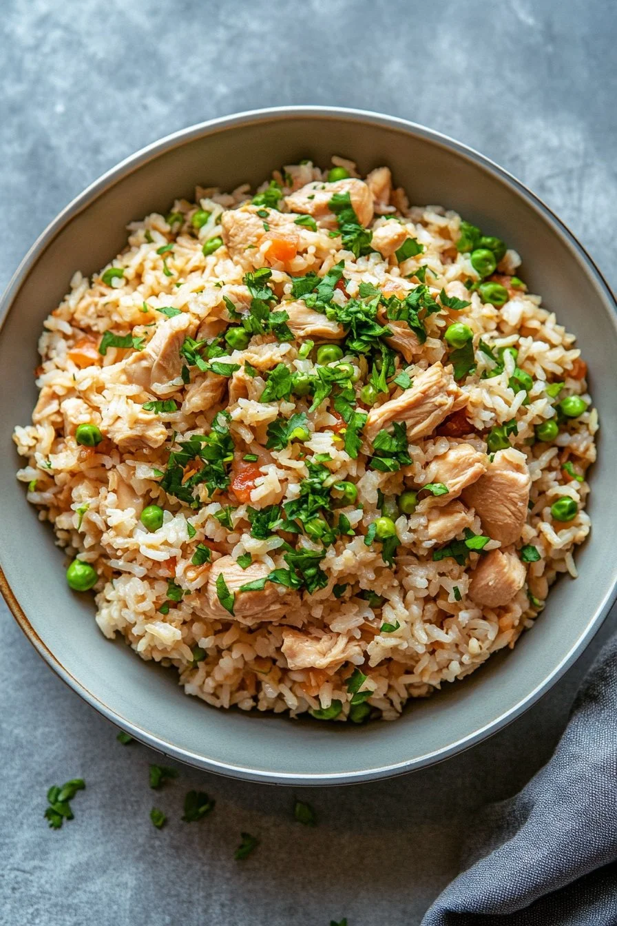 Forgotten Chicken and Rice