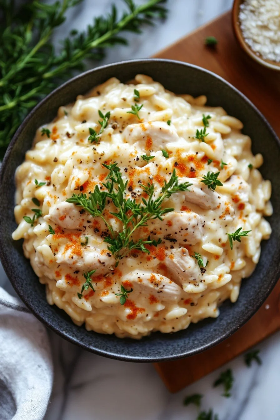 Creamy Orzo With Chicken: A Wonderful Ultimate Recipe You’ll Love
