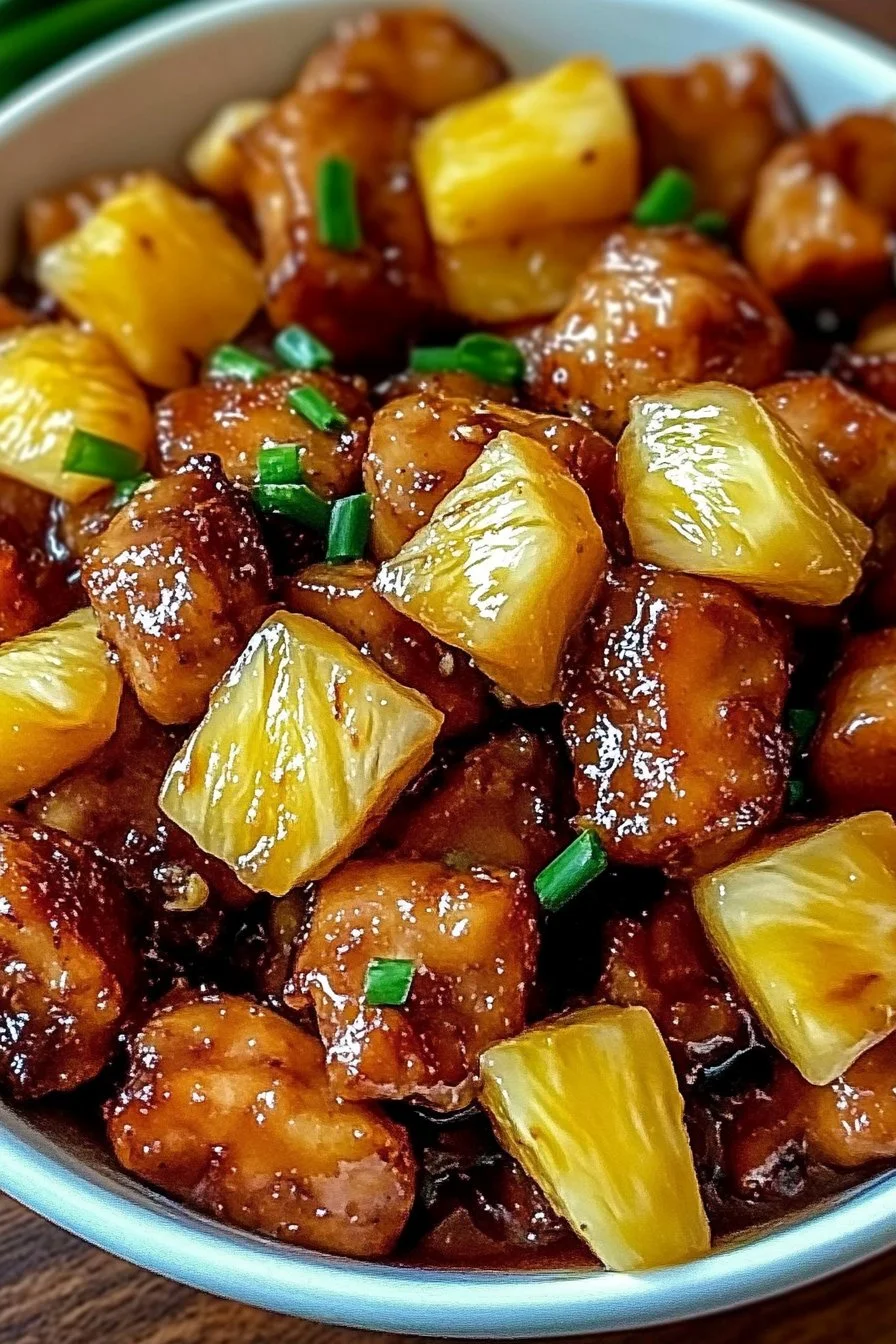 Brown Sugar Pineapple Chicken