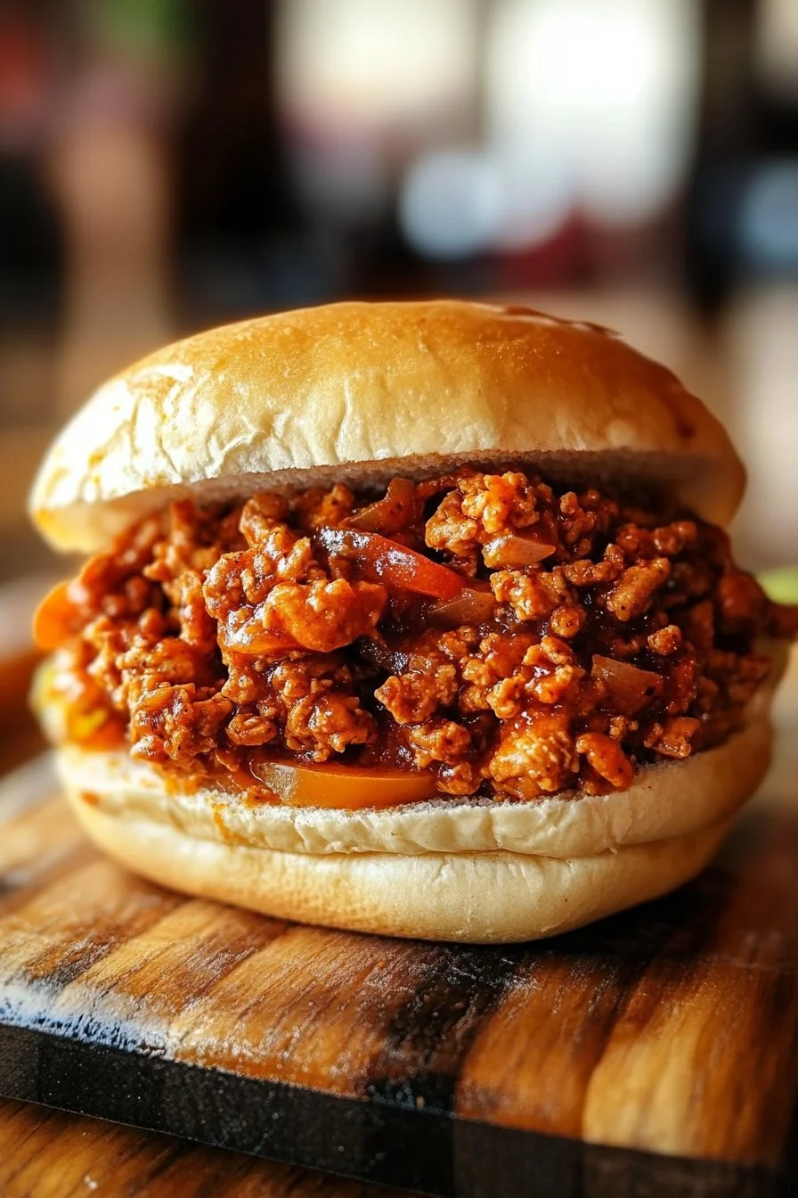Cajun Chicken Sloppy Joes