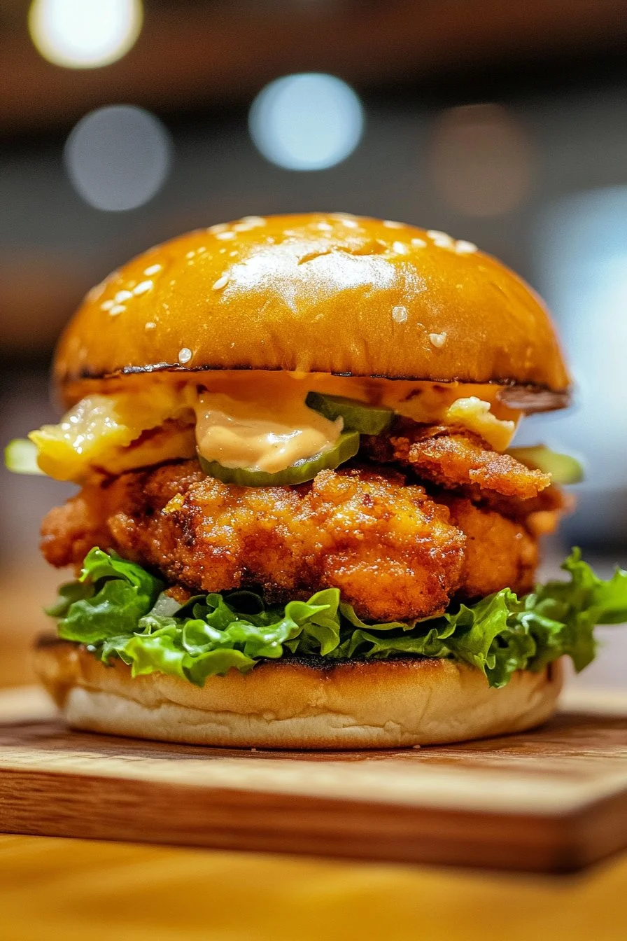 Chicken burger