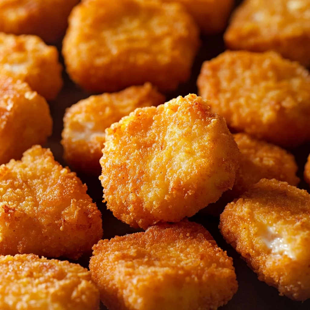 Delicious homemade chicken nuggets inspired by McDonald's recipe