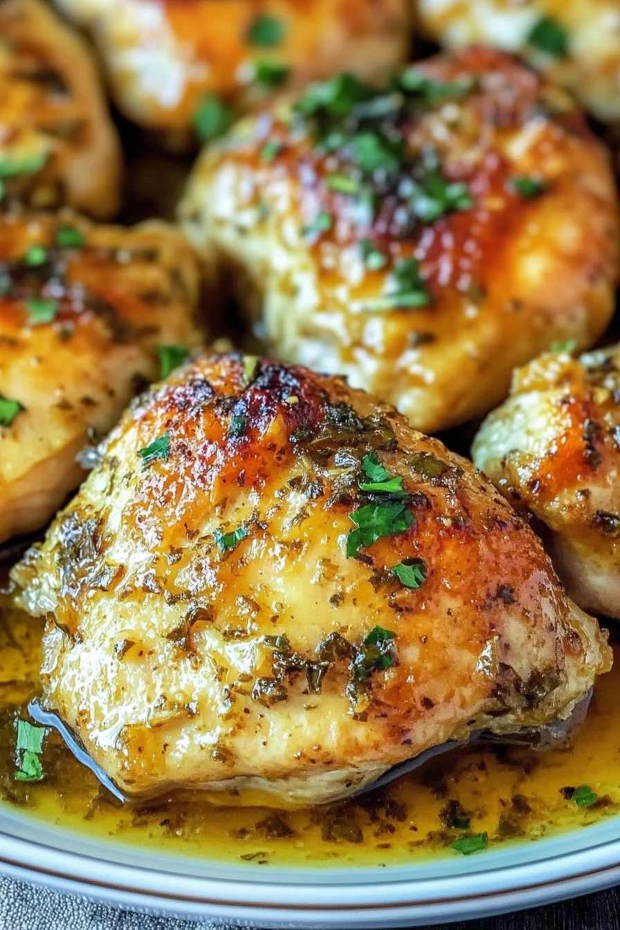 Easy Baked Honey Dijon Chicken