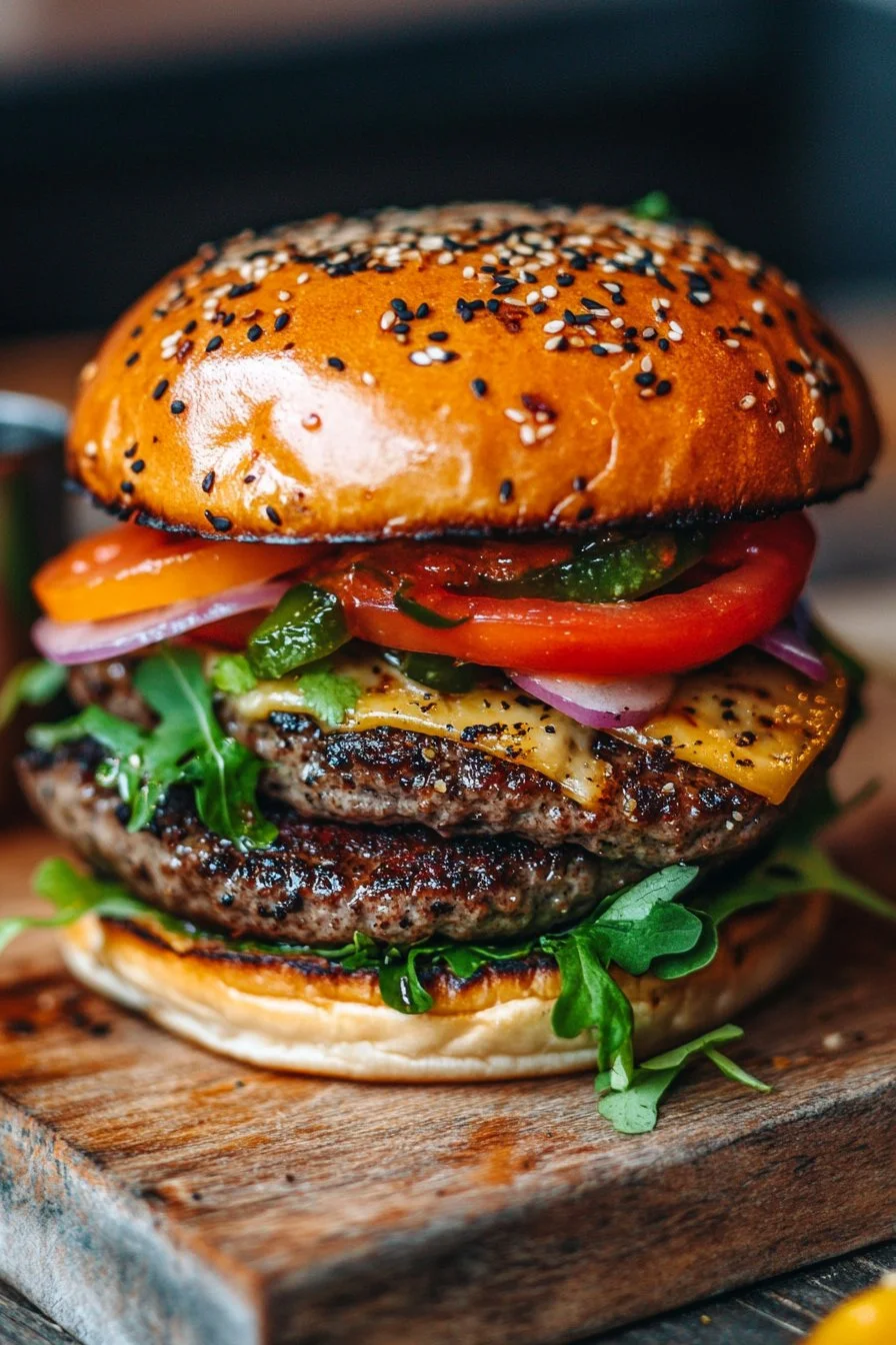 Irish pub burgers