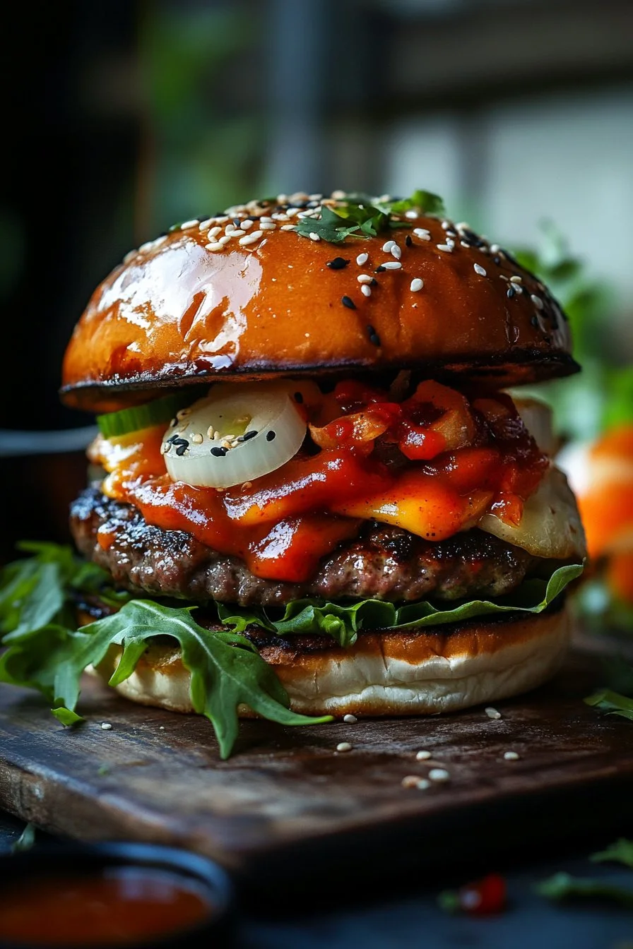 Korean BBQ Burger