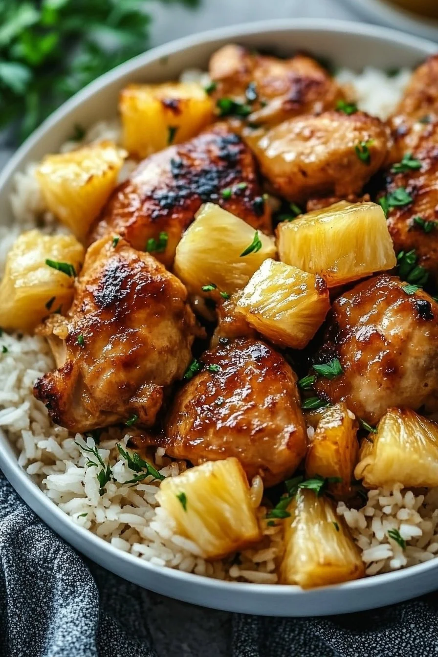 Pineapple Chicken and Rice: Sweet, Savory, Effortlessly Easy