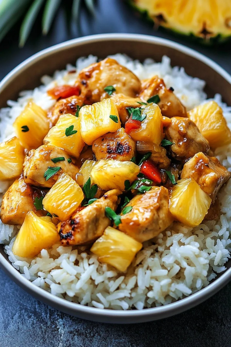 Pineapple Chicken and Rice: Sweet, Savory, Effortlessly Easy