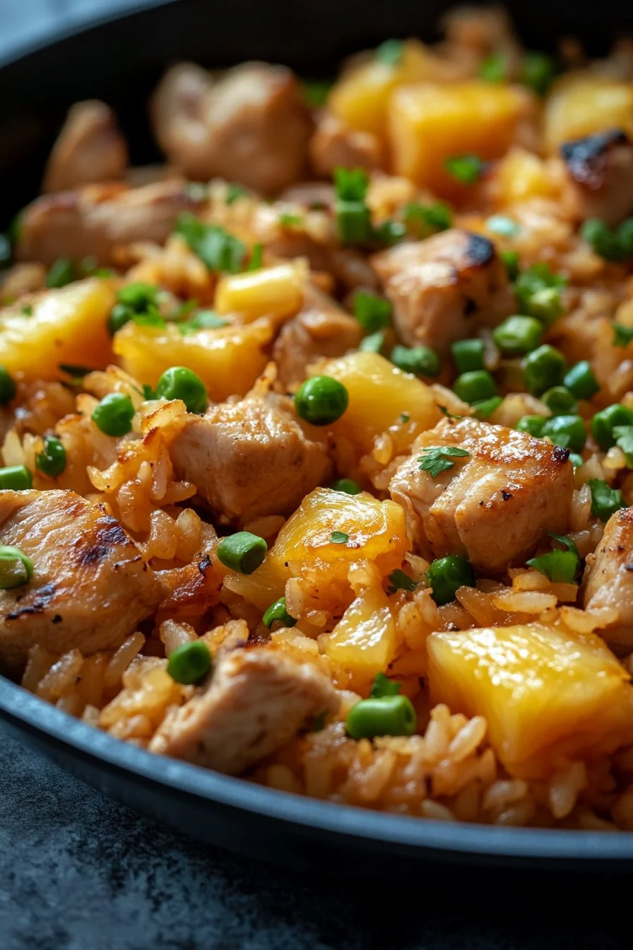 Pineapple Chicken and Rice: A Sweet and Savory Weeknight Favorite
