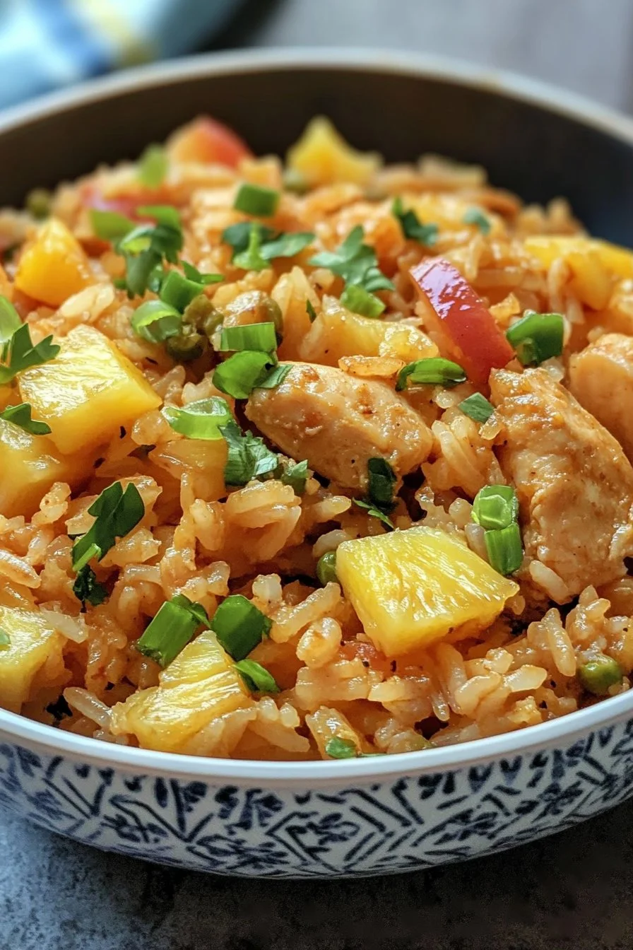 Pineapple Chicken and Rice