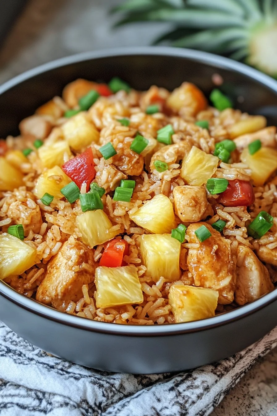Pineapple Chicken and Rice: A Sweet and Savory Weeknight Favorite