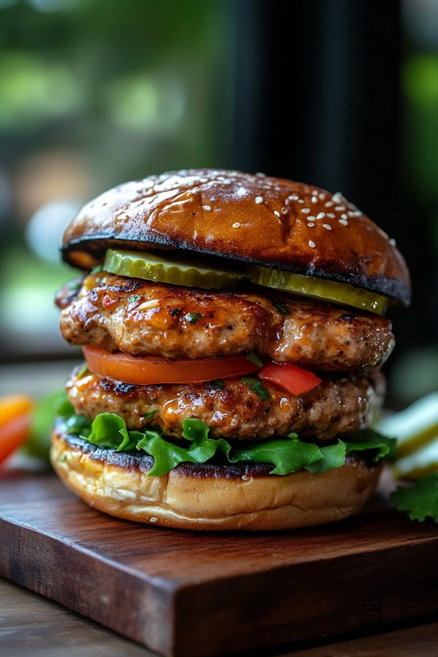 Spicy Southwest Turkey Burgers