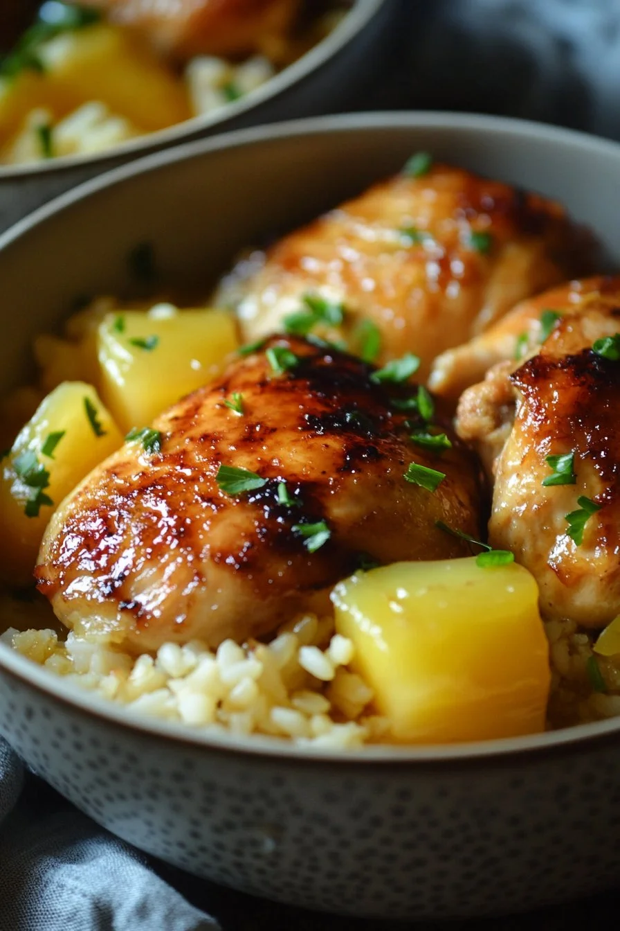 Sweet Hawaiian Crockpot Chicken