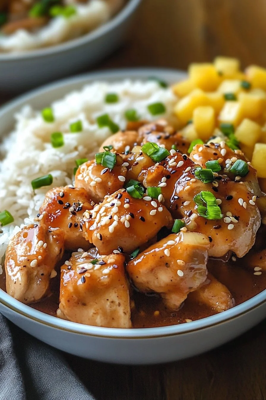 Sweet Hawaiian Crockpot Chicken for Ultimate Comfort Meals
