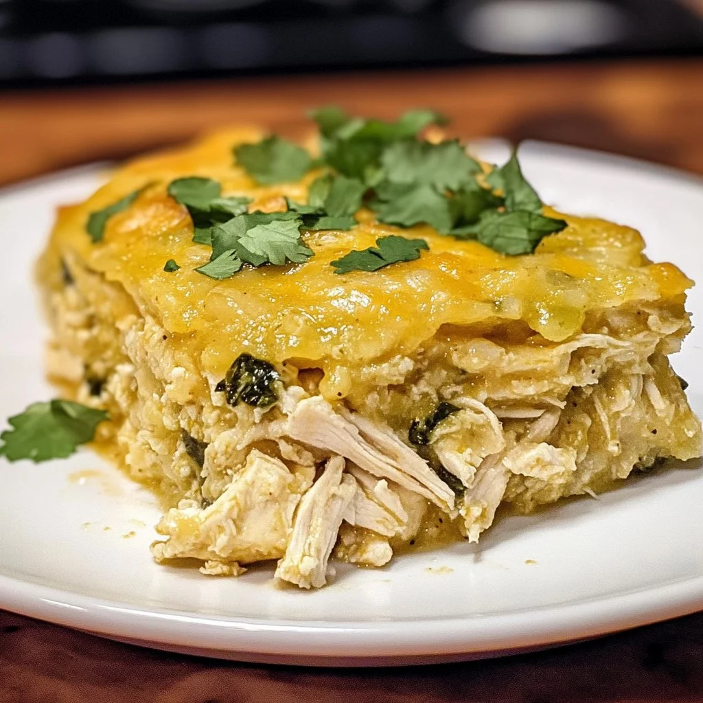 Delicious homemade Tamale Pie served in a casserole dish with toppings.