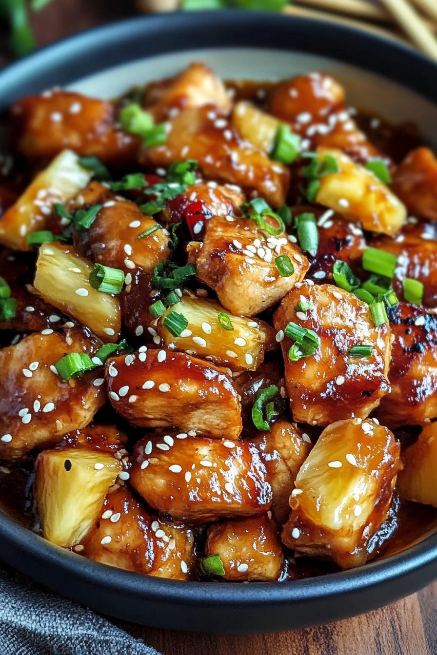 Teriyaki Pineapple Chicken