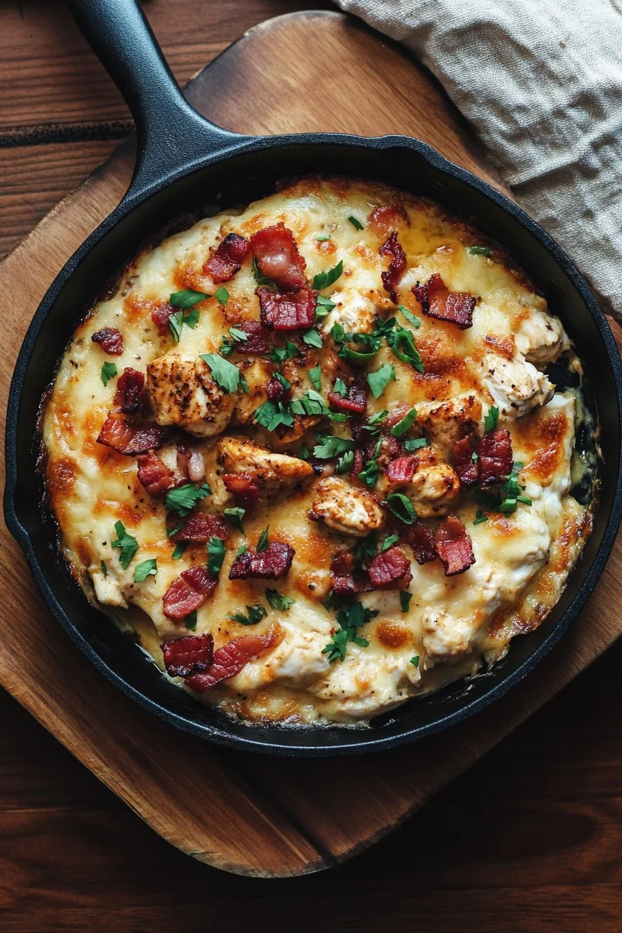 Blackstone Chicken Bacon Ranch Skillet