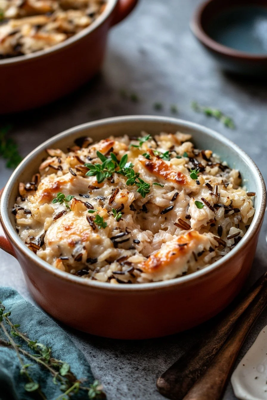 Chicken Wild Rice Casserole Recipe