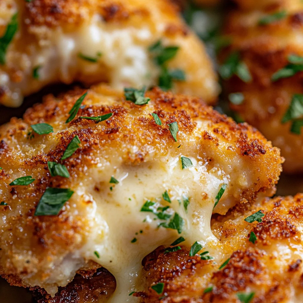 Delicious Parmesan Crusted Chicken styled after Longhorn's recipe