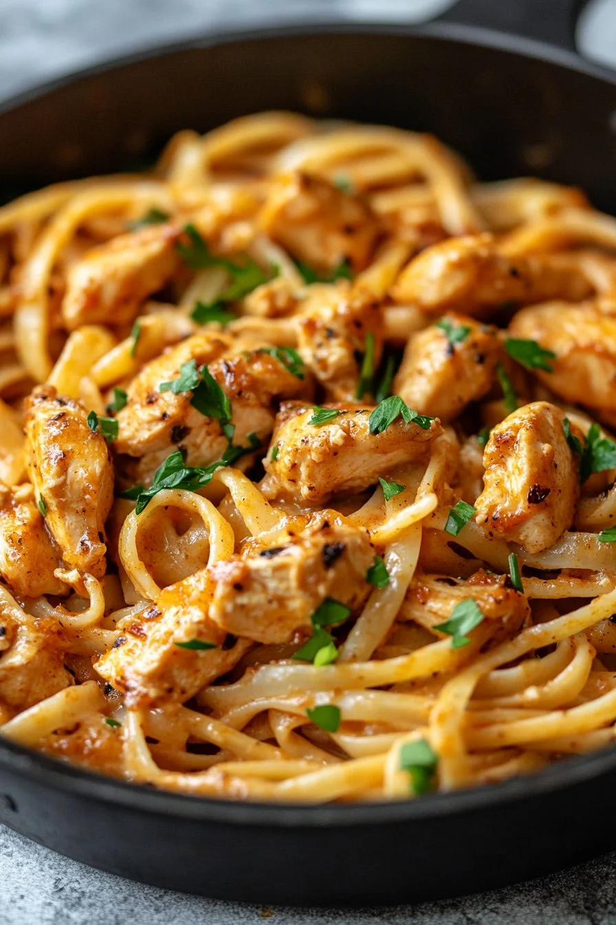 Creamy Cajun Chicken Pasta