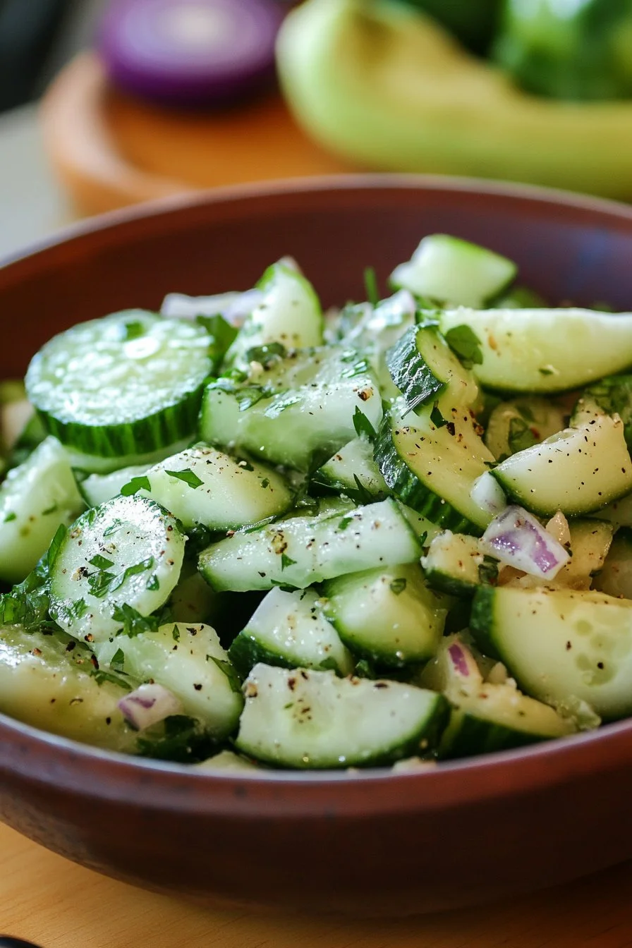 Cucumber Ranch Crack Salad