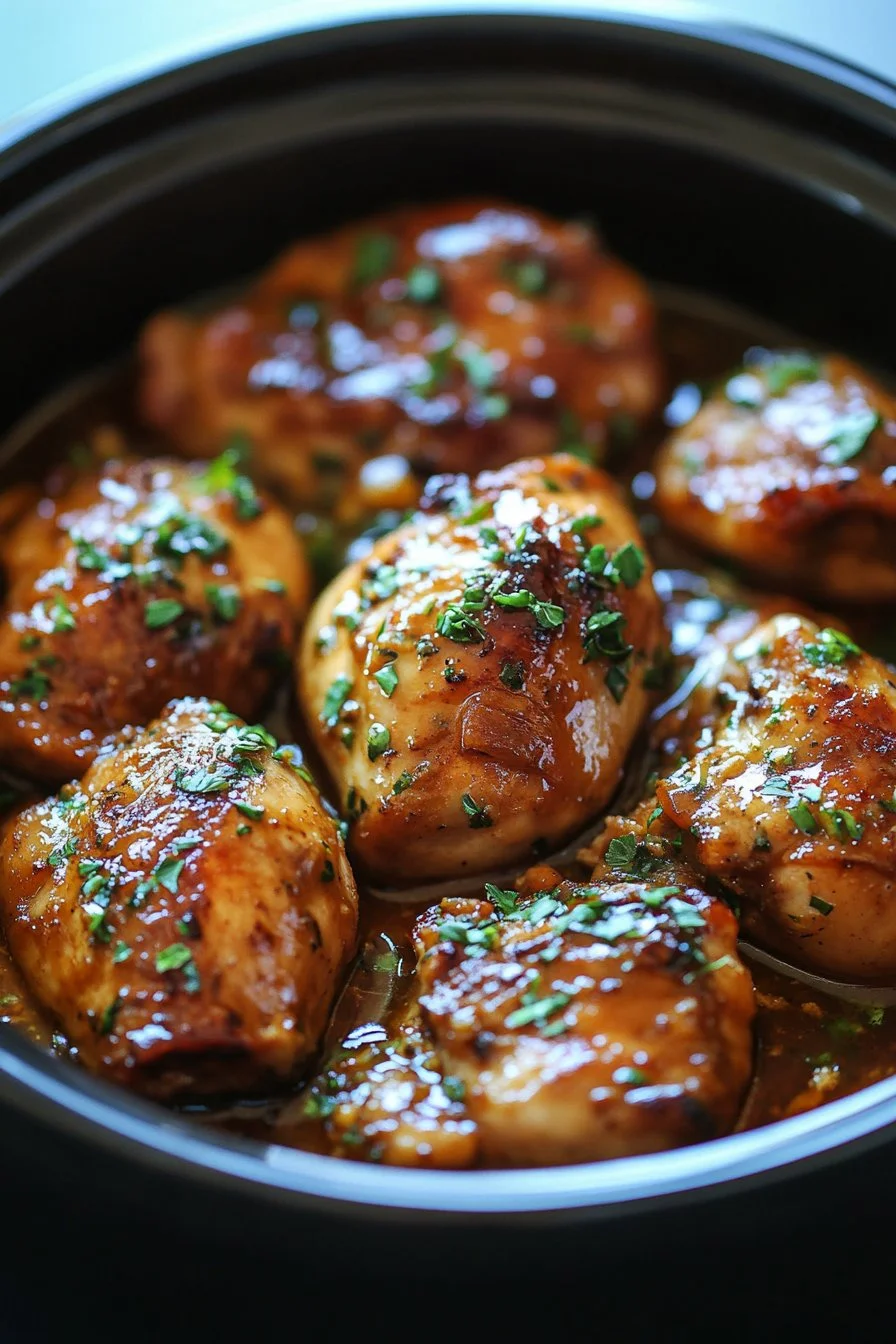 Garlic Butter Chicken Crockpot Recipe: 6-Hour Magic for Tender Bliss