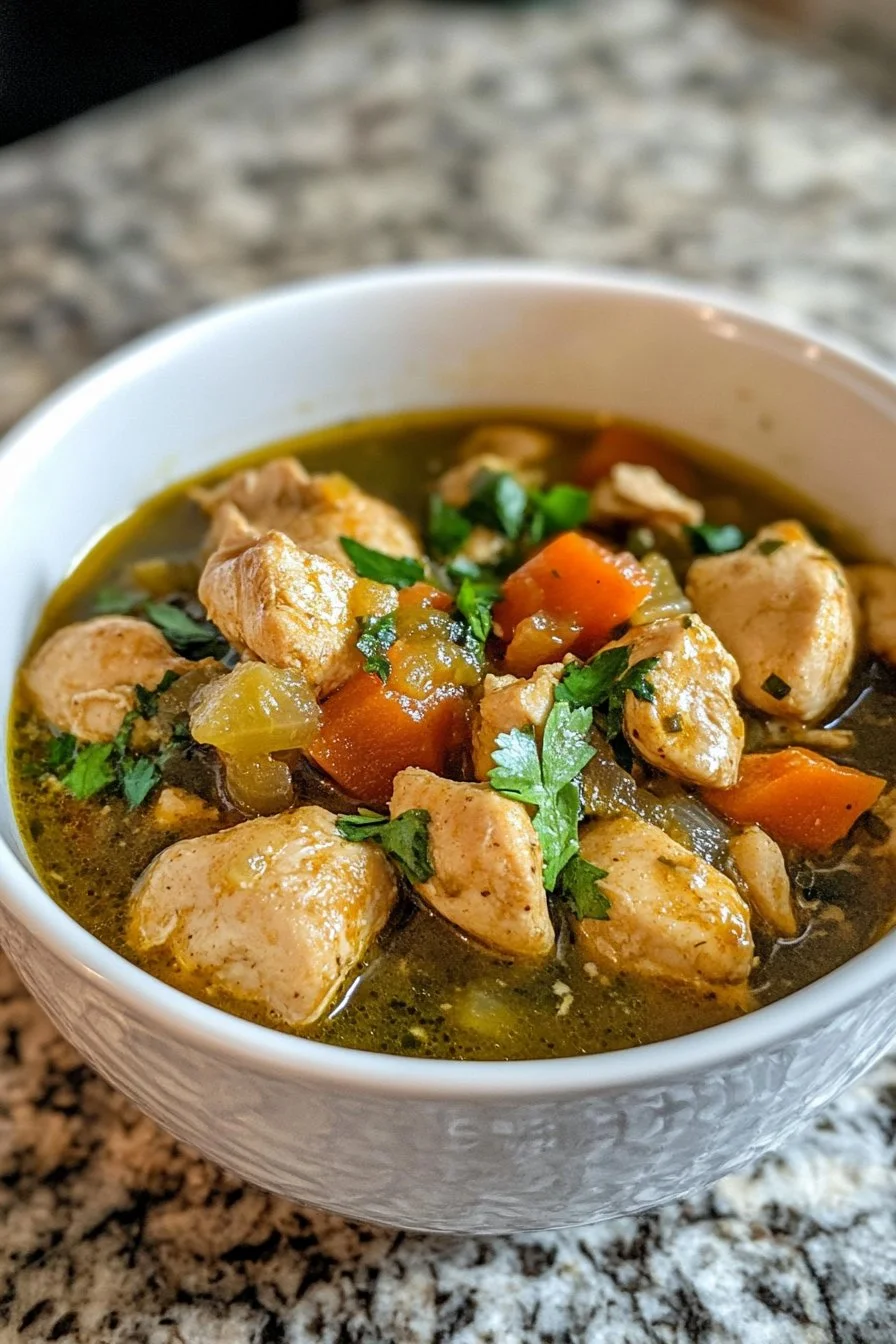 Green Chile Chicken Stew Recipe