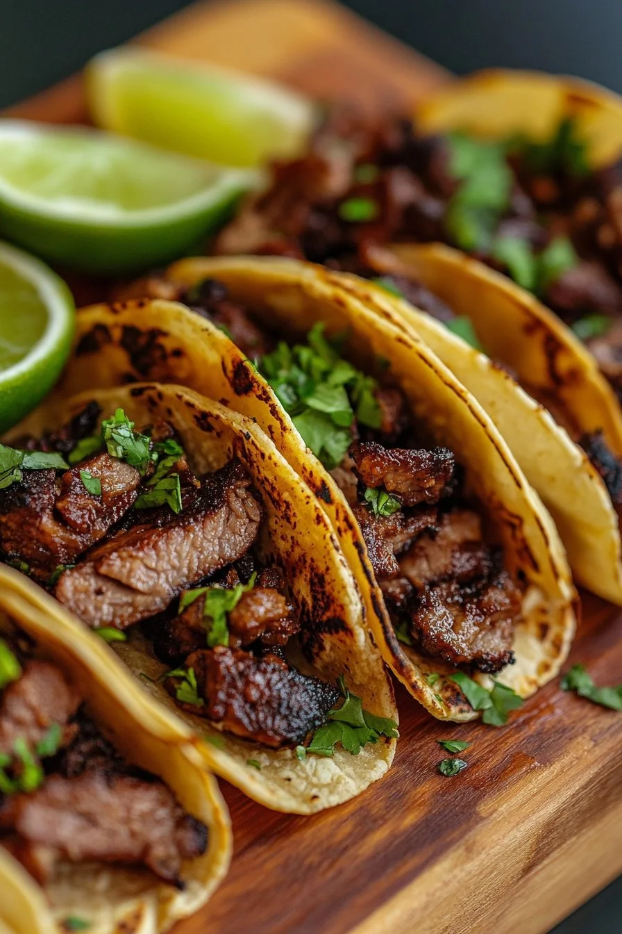 Grilled Meat Mexican Street Tacos
